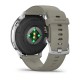 Смарт-часы Garmin Venu 4 (45 мм) серебристый с серебристо-серым силиконовым ремешком