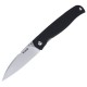 Ніж складаний кишеньковий Ruike P662-B, (7.4 см) 14C28N / G10 чорний