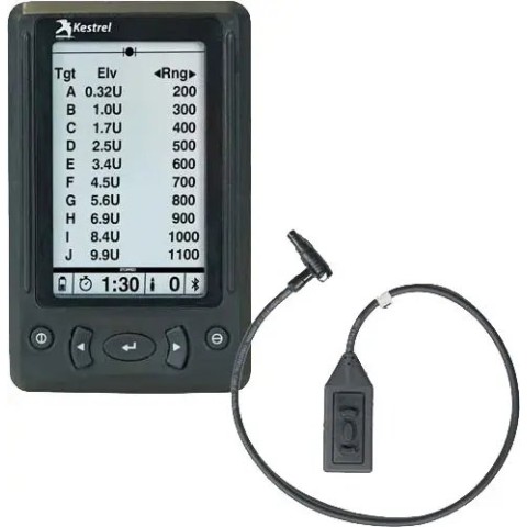 Екран Kestrel HUD з управлінням