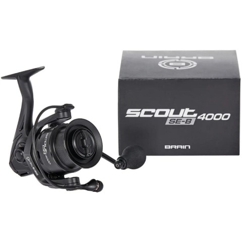 Котушка Brain Scout SE-B 4000S 8+1BB 4.9:1 Black