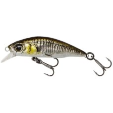 Воблер Savage Gear 3D Sticklebait Twitch S 45mm 4.0g Ayu Green Silver