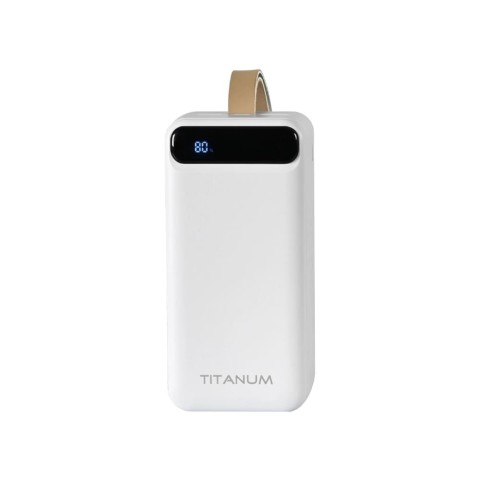Повербанк Titanum 741S 22.5W White 50000mAh
