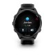 Смарт-годинник Garmin Forerunner 570 (47 мм) грифельно-сірий алюміній/чорний