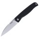 Ніж складаний кишеньковий Ruike P662-B, (7.4 см) 14C28N / G10 чорний