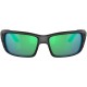 Очки Costa Del Mar Permit Matte Black Green Mirror 580G