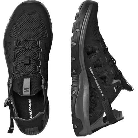 Кроссовки Salomon TECHAMPHIBIAN 5 9.5 Black/Magnet/Monument