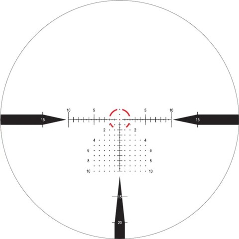 Приціл Nightforce NX8 1-8x24 F1 0.2Mil сітка FC-DMX з підсвічуванням