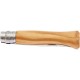 Нож Opinel №9 VRI, олива, упаковка ц:natural
