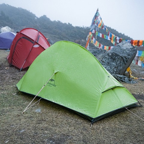 Намет надлегкий двомісний Naturehike Cloud Up Base 2 CNK2450WS032, зелений
