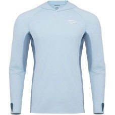Реглан Favorite Hooded Jersey Basic S sun protect light blue