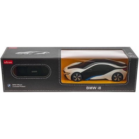 Машинка Rastar BMW i8 1:24 Серебристый