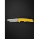 Ніж складаний туристичний Sencut Praktisk, (9.1 см) 9Cr18MoV / G10 жовтий