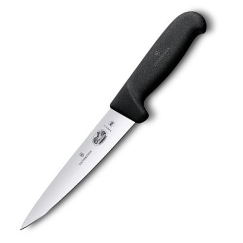 Кухонний ніж Victorinox Fibrox Sticking лезо 12см з чорн. ручкою