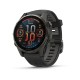 Смарт-годинник Garmin fenix 8 AMOLED (43 мм) Sapphire карбоново-сірий DLC титан чорний/гравійно-сірий