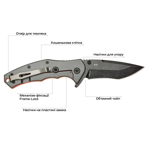 Нож Skif Griffin II BSW Orange