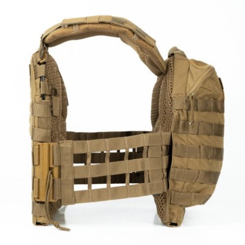 Плитоноска М3 Pro (XL 27х33 см) (Койот) з системою швидкого скидання