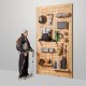 Рюкзак туристичний Naturehike Helium CNK2300016, 30+5 л, коричневий