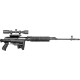 Приклад+адаптер приклада FAB Defense AR15 для Тигра
