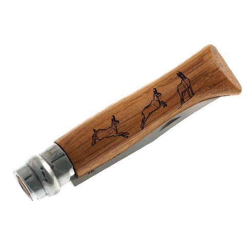 Ніж Opinel №8 VRI Chamois Серна, дуб (002336)