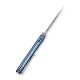 Ніж складаний туристичний Civivi Hyperpulse, (8.9 см) 14C28N / Aluminum синій