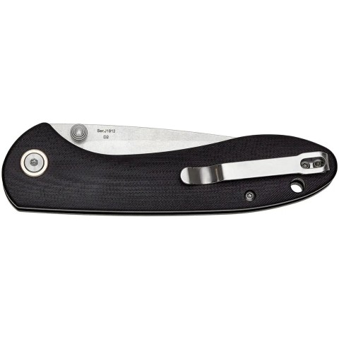 Нож CJRB Feldspar, G10, ц:black