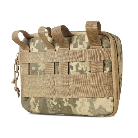 Адміністративний підсумок Ukrarmor PRO. Cordura 500D. Кріплення Molle Піксель