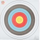 Мишень Алебарда для лука FITA 60