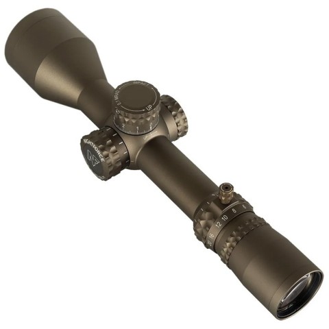 Оптичний приціл Nightforce NX8 2.5-20x50 F1 ZeroS. Сітка Mil-XT з підсвічуванням. Dark Earth