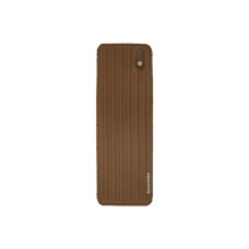 Матрац туристичний надувний одномісний  Naturehike CNK2450WS035, 198х68х9.5 см, коричневий із вбудованою помпою для надування