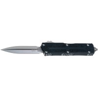 Нож Microtech Scarab II GEN III D/E-S Stonewash Standard Black ц:black
