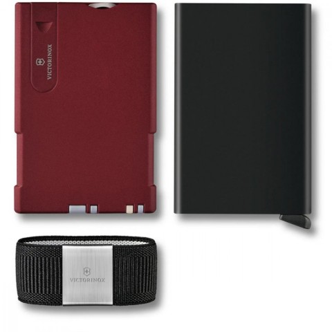 Карта-мультитул Victorinox Smartcard Wallet Iconic Red 104х65х17мм,10функ,черв