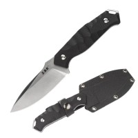 Ніж Sanrenmu S718, Sandvik 12C27N, G10, чорний