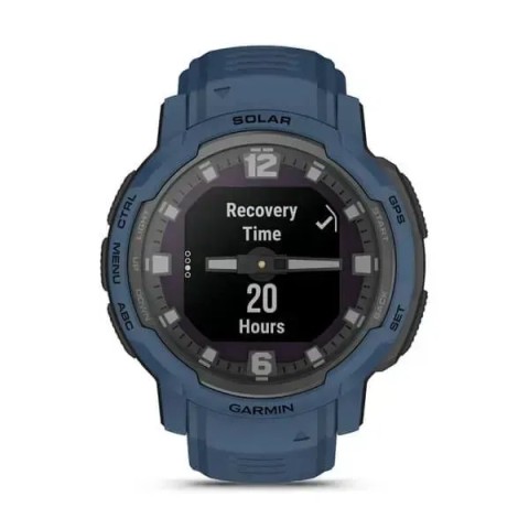 Смарт-годинник Garmin Instinct Crossover Solar синій