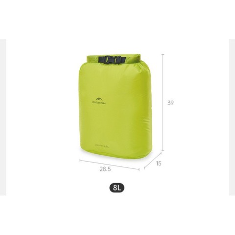 Гермомішок Naturehike CNK2550XB012, 8 л, жовтий