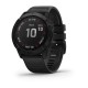 Смарт-часы Garmin fenix 6X Pro черные с черным ремешком