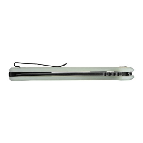 Ніж складаний туристичний Ruike P873-C, (8.8 см) 14C28N / G10 білий