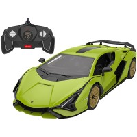Машинка-конструктор Rastar Lamborghini Sian 1:18. Зелений