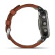 Смарт-часы Garmin D2 Delta с коричневым кожаным ремешком для авиаторов