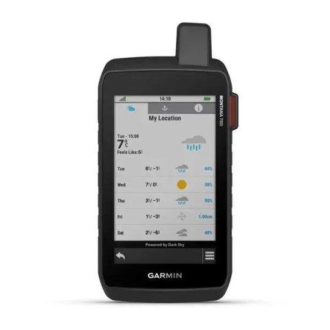 Навігатор Garmin Montana 750i з технологією inReach та 8Мп-камерою