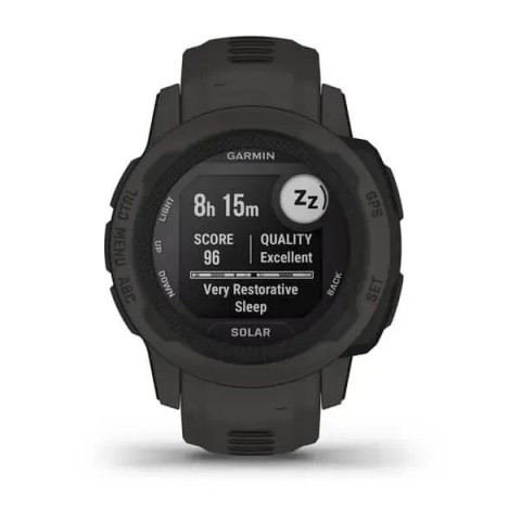Смарт-годинник Garmin Instinct 2S Solar графітовий