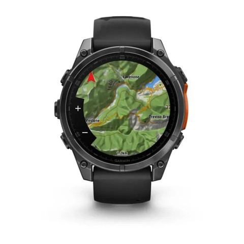 Garmin Fenix 8 AMOLED (47 мм) сланцево-сірий/чорний