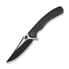 Ніж складаний туристичний Weknife Dracarys, (9.1 см) Böhler M390 / титан 6AL4V чорний