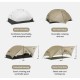 Намет надлегкий двомісний Naturehike Mongar CNK2550WS016, 15D, сiрий