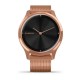 Смарт-часы Garmin vivomove Luxe с розово-золотистыми корпусом и ремешком
