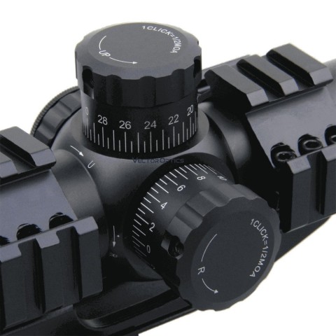 Приціл оптичний Vector Optics Mustang 1-4x24 (30 мм) illum. FFP