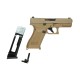 Пневматичний пістолет Umarex Glock 19X TAN Blowback кал.4,5мм (з затворною затримкою)