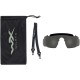 Очки защитные Wiley X Saber Advanced, 2 линзы (Grey/Rust) ц:black