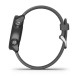 Смарт-годинник Garmin Forerunner 245 з сірийм ремінцем