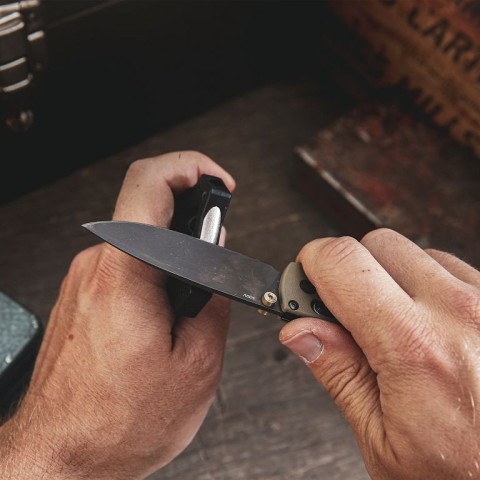 Акційний набір Work Sharp Точилка механічна The Precision Adjust Knife Sharpener WSBCHPAJ-I + Точилка механічна Micro WSEDCMCR
