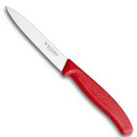 Нож кухонный Victorinox SwissClassic, 10 см, красный